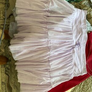 POPFLEX Lavender Mini Skirt